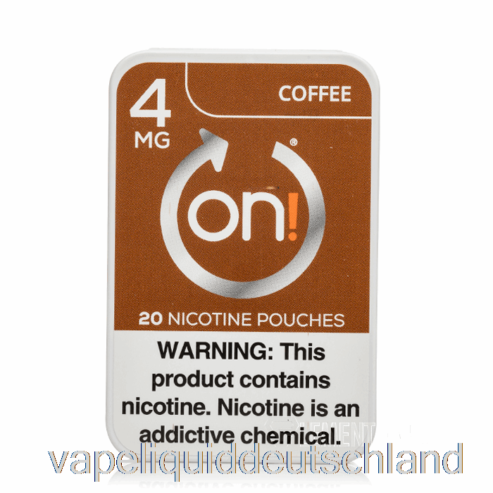 An! Nikotinbeutel – Kaffee 4 Mg Vape-Flüssigkeit